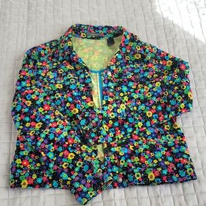 Liz Claiborne Vintage Corduroy Jacket Size Large